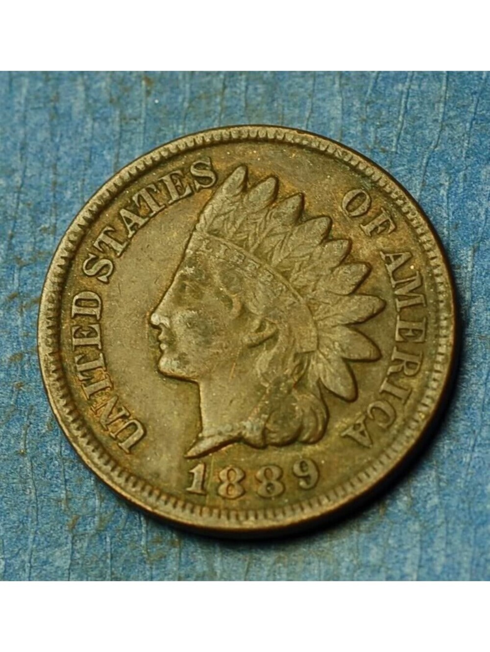 W245 1889 Indian Head Cent Penny 1c - Check Out Our Store old coin money collect